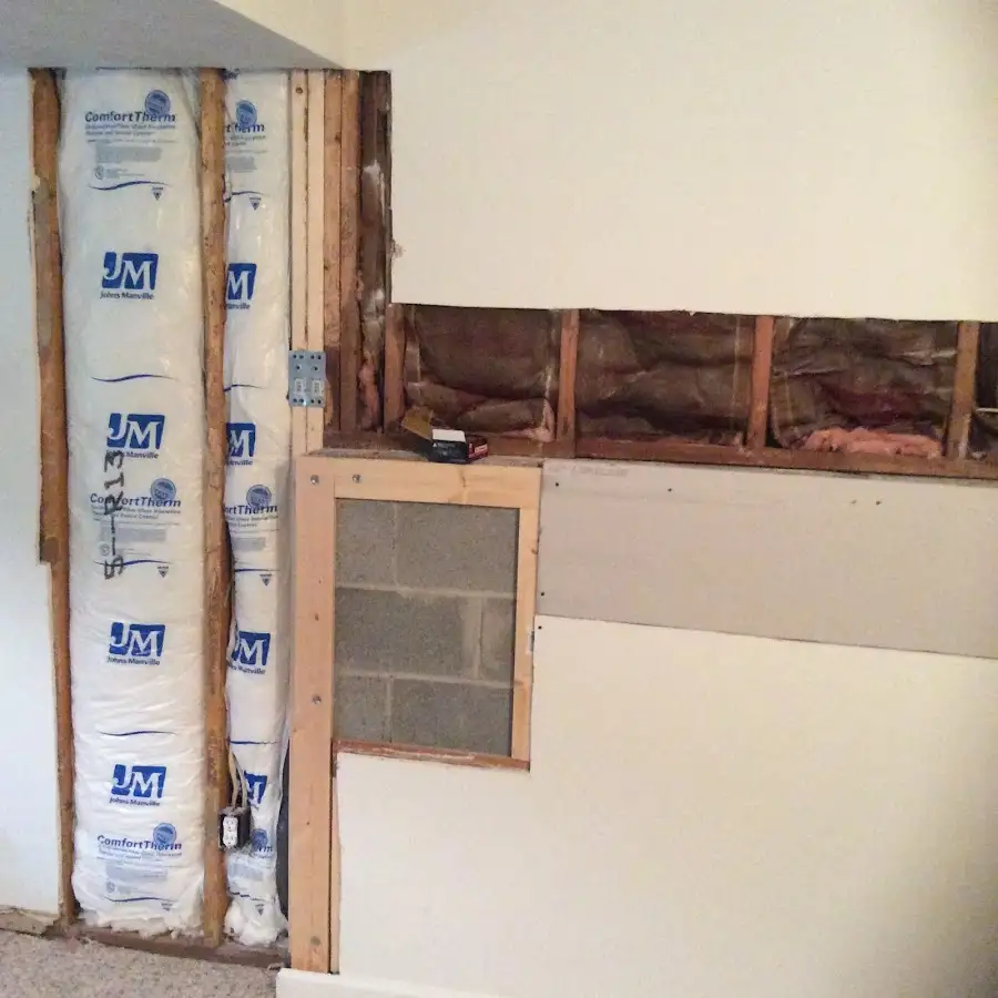 Wall insulation replacement during Contents Cleaning & Restoration in Crooked River Ranch